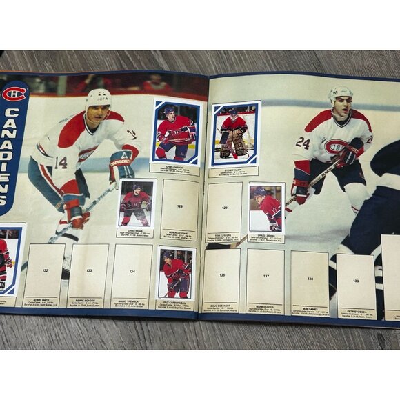 1985 O-Pee-Chee Hockey Sticker Album Yearbook Set Gretzky Mario Lemieux - Picture 6 of 8